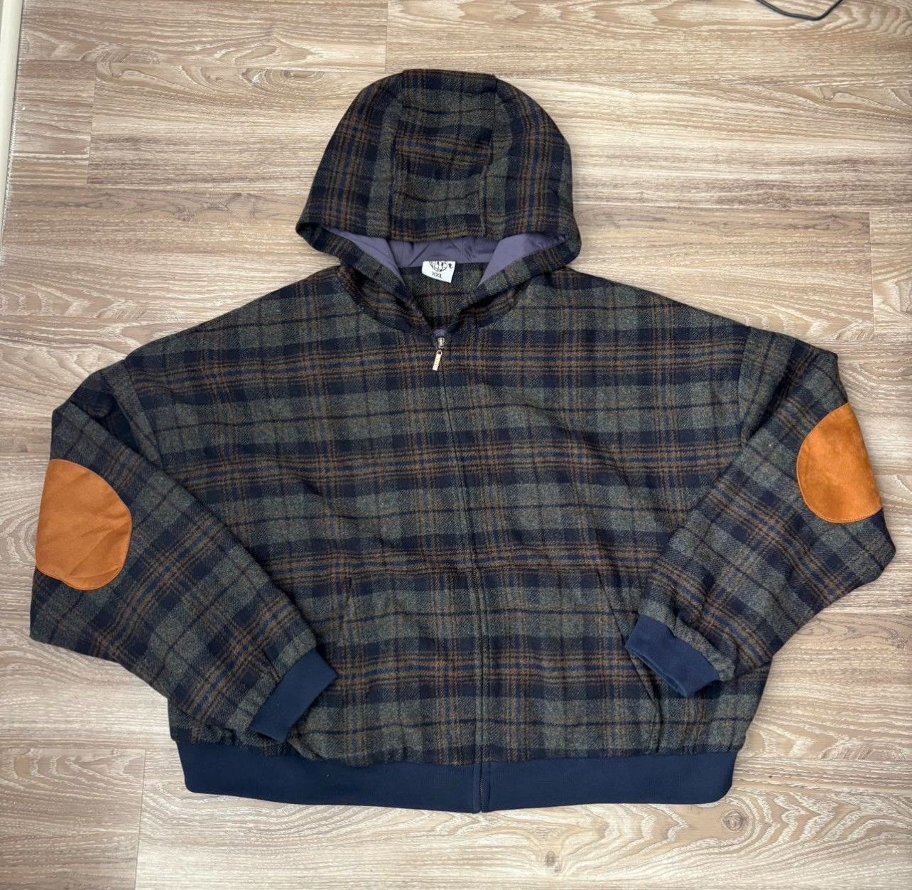 Other Internet Ruins Things Plaid Zip Up; XXL Size US XXL / EU 58 / 5 - 1 Thumbnail