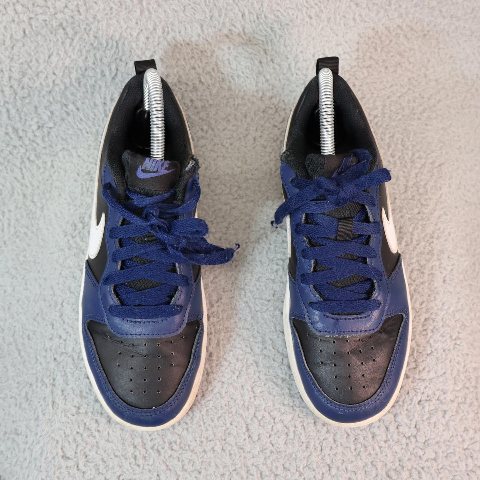 Nike Nike Court Borough Low 2 Midnight Navy White 4.5Y Youth Size US 5 / EU 37 - 3 Thumbnail