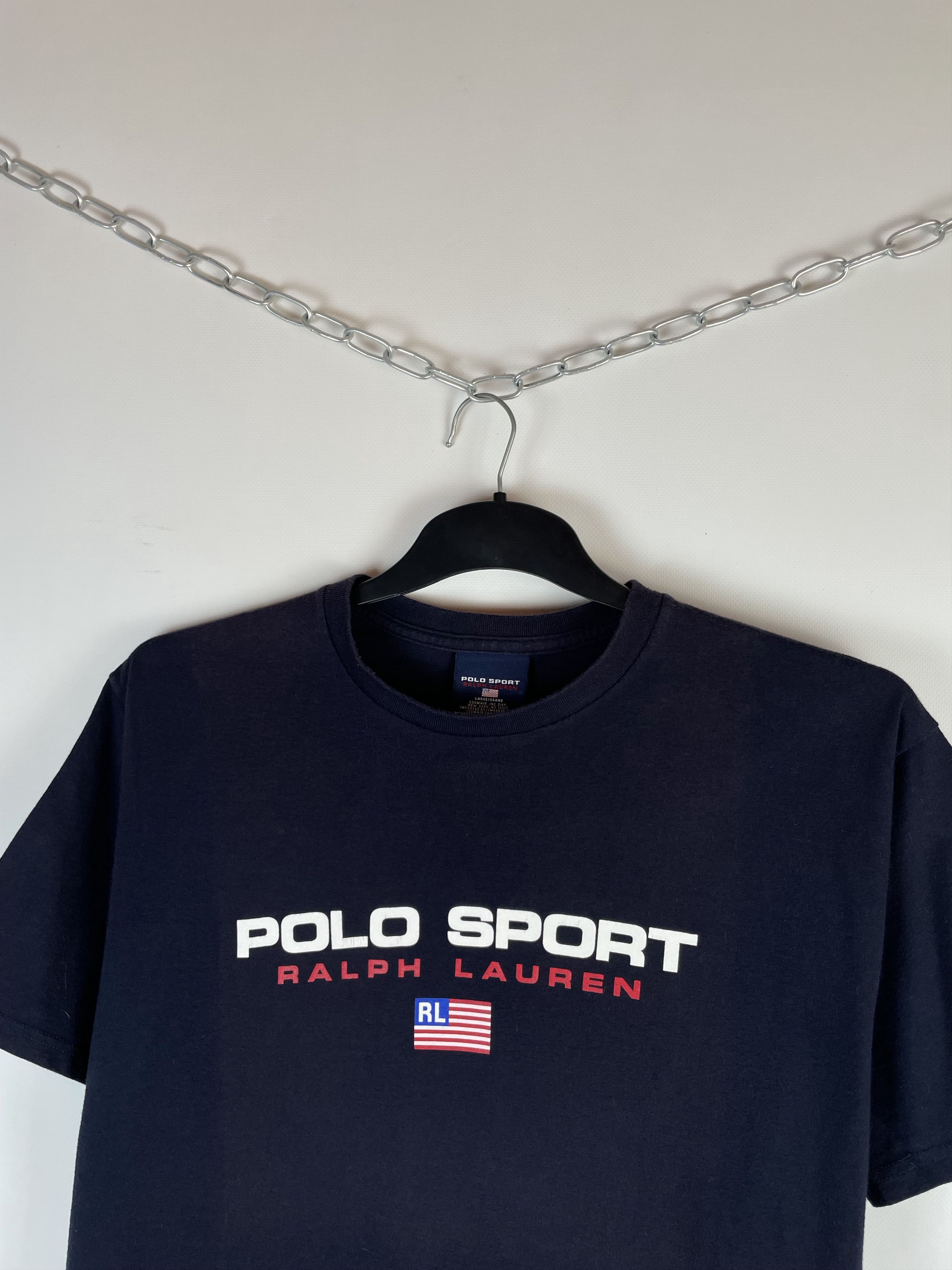 Polo Ralph Lauren Vintage Polo Sport Ralph Lauren T-Shirts Size US L / EU 52-54 / 3 - 3 Thumbnail