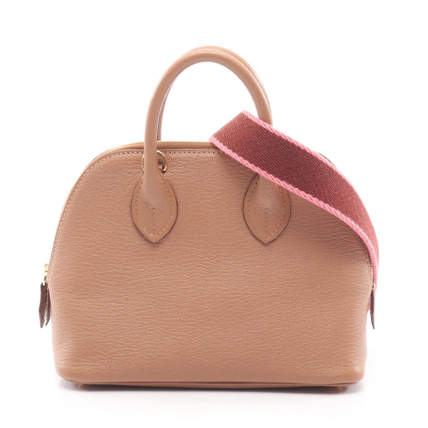 Hermes Hermes Hermes Bolide1923 Mini Chevre 2way Handbag Leather Handbag Stamp B (2023) DUTY FREE for USA Size ONE SIZE - 1 Thumbnail