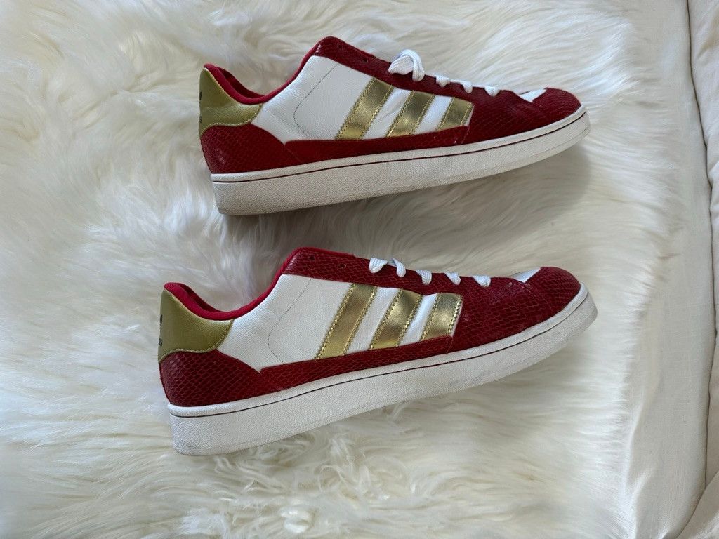 Adidas Adidas Super Skate | Red Gold Science Sneakers | Size 11.5 Size US 11.5 / EU 44-45 - 4 Thumbnail