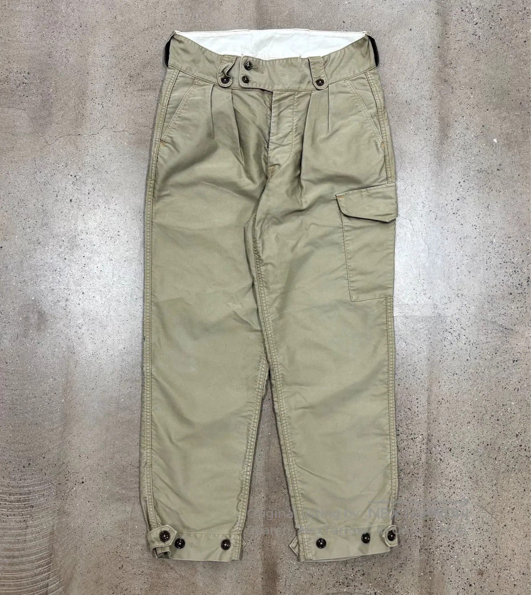 Freewheelers Freewheelers Longshoreman Moleskin Trousers. Size US 34 / EU 50 - 1 Thumbnail