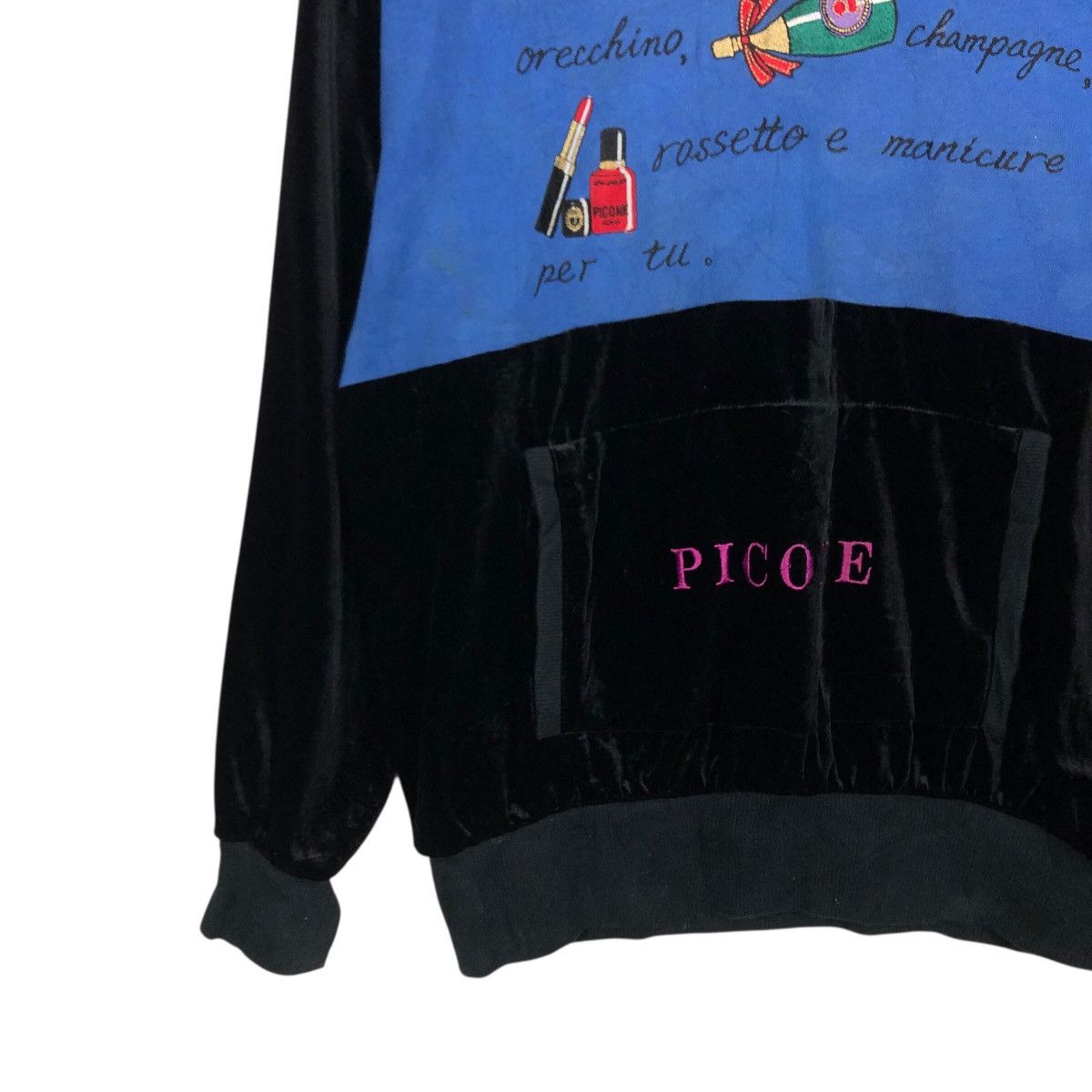 Japanese Brand 📌Vintage Sweatshirt Cropped Design Studio Picone Roma Size US M / EU 48-50 / 2 - 5 Thumbnail