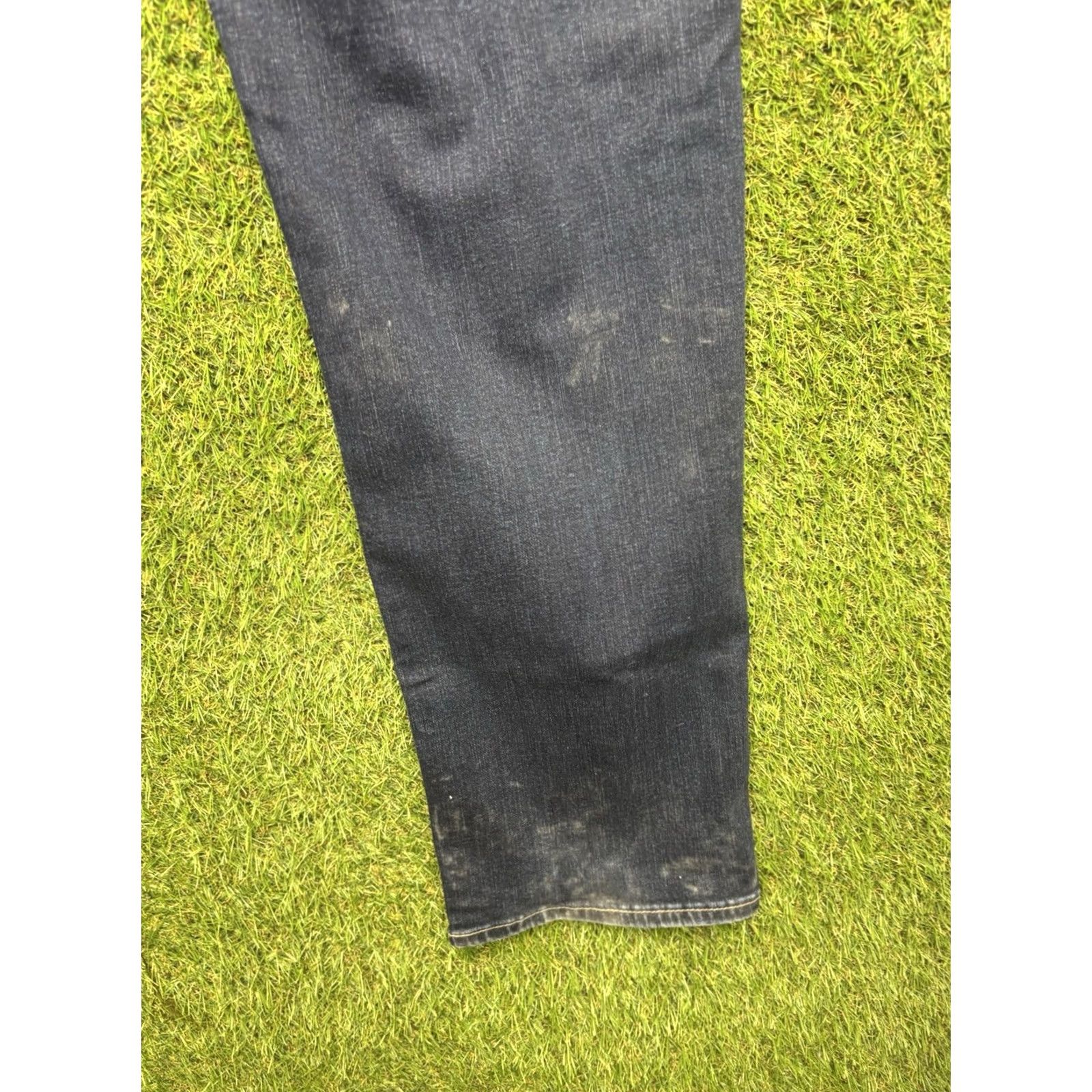 Silver Jeans Co. Silver Jeans Mens Jeans 5-Pocket Dark Wash Denim Stretch Regular Fit 40x36 Cowboy Theme Blue Size US 40 / EU 56 - 6 Thumbnail