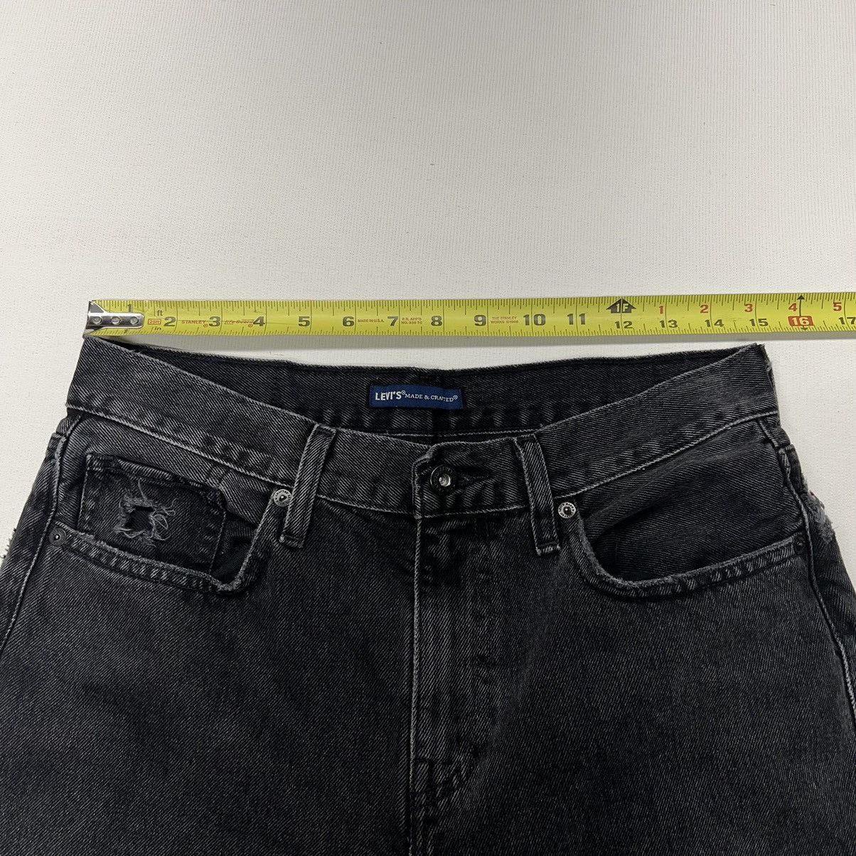 Levi's Levis Jeans Black Made & Crafted 502 Regular Taper Faded Size US 30 / EU 46 - 23 Thumbnail