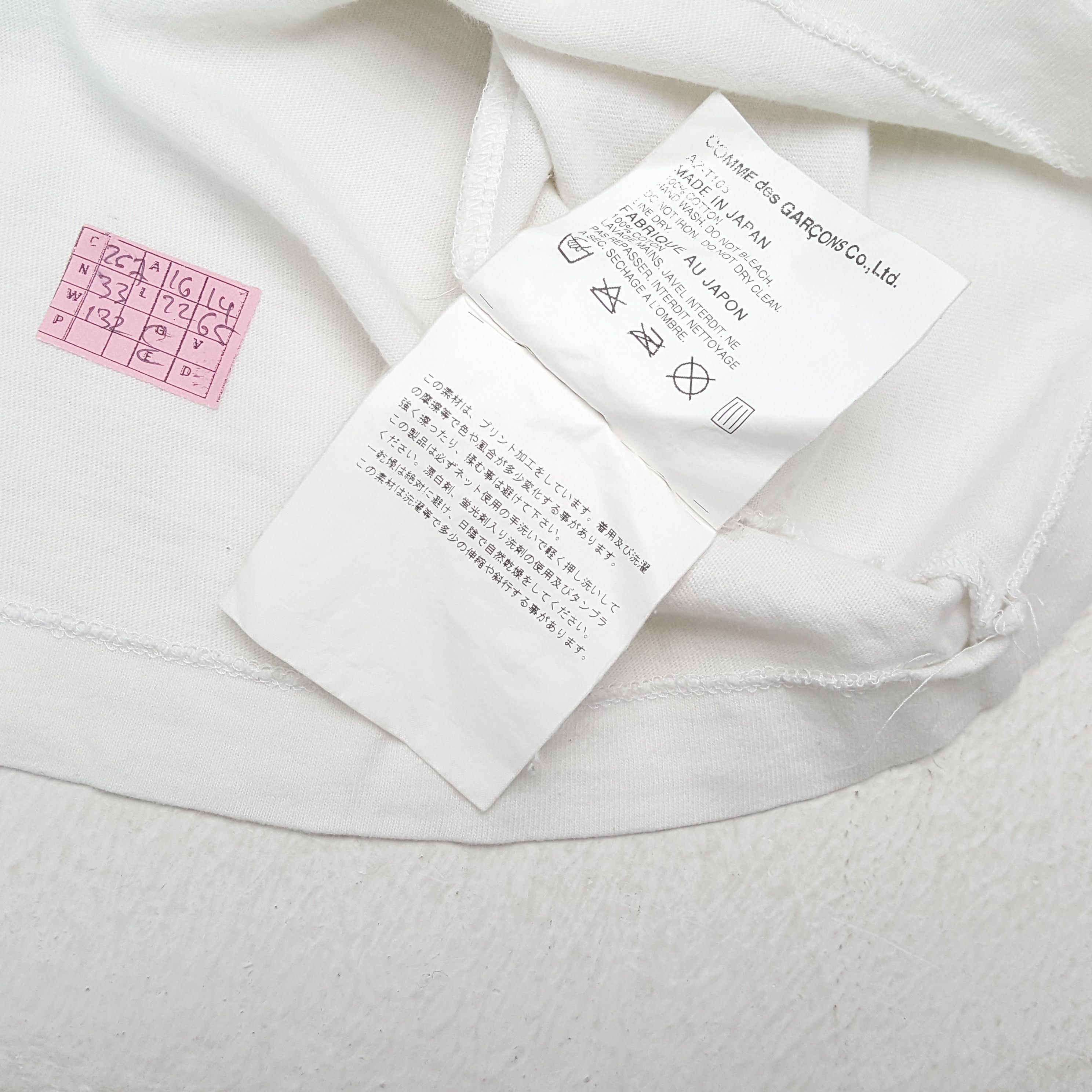 Comme des Garcons PLAY × Japanese Brand × Vintage COMME DES GARCONS PLAY Logo Japanese Brand Tshirt Size XS / US 0-2 / IT 36-38 - 4 Thumbnail