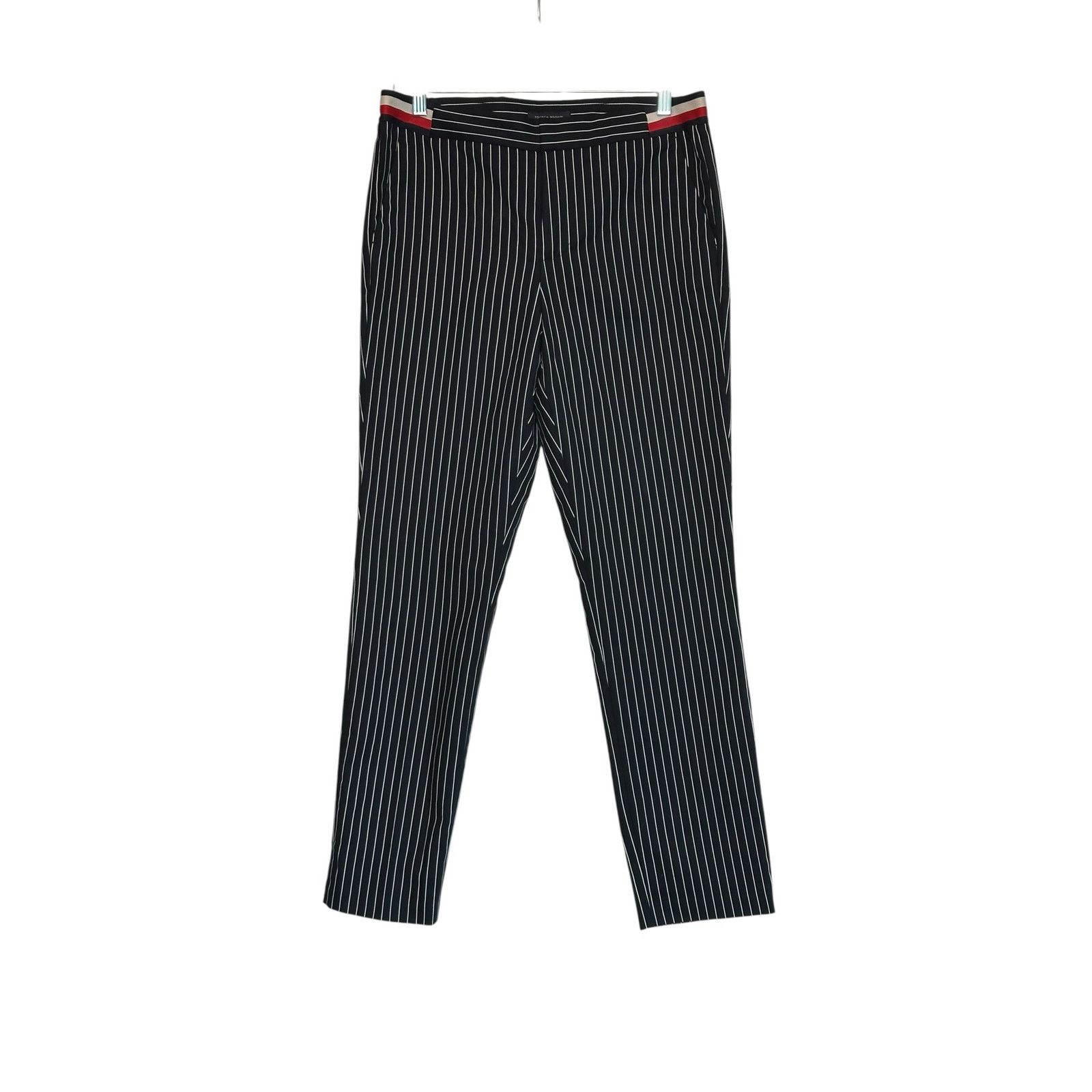 Tommy Hilfiger Tommy Hilfiger navy blue white stripes pants size 8 Size 32" / US 10 / IT 46 - 8 Thumbnail