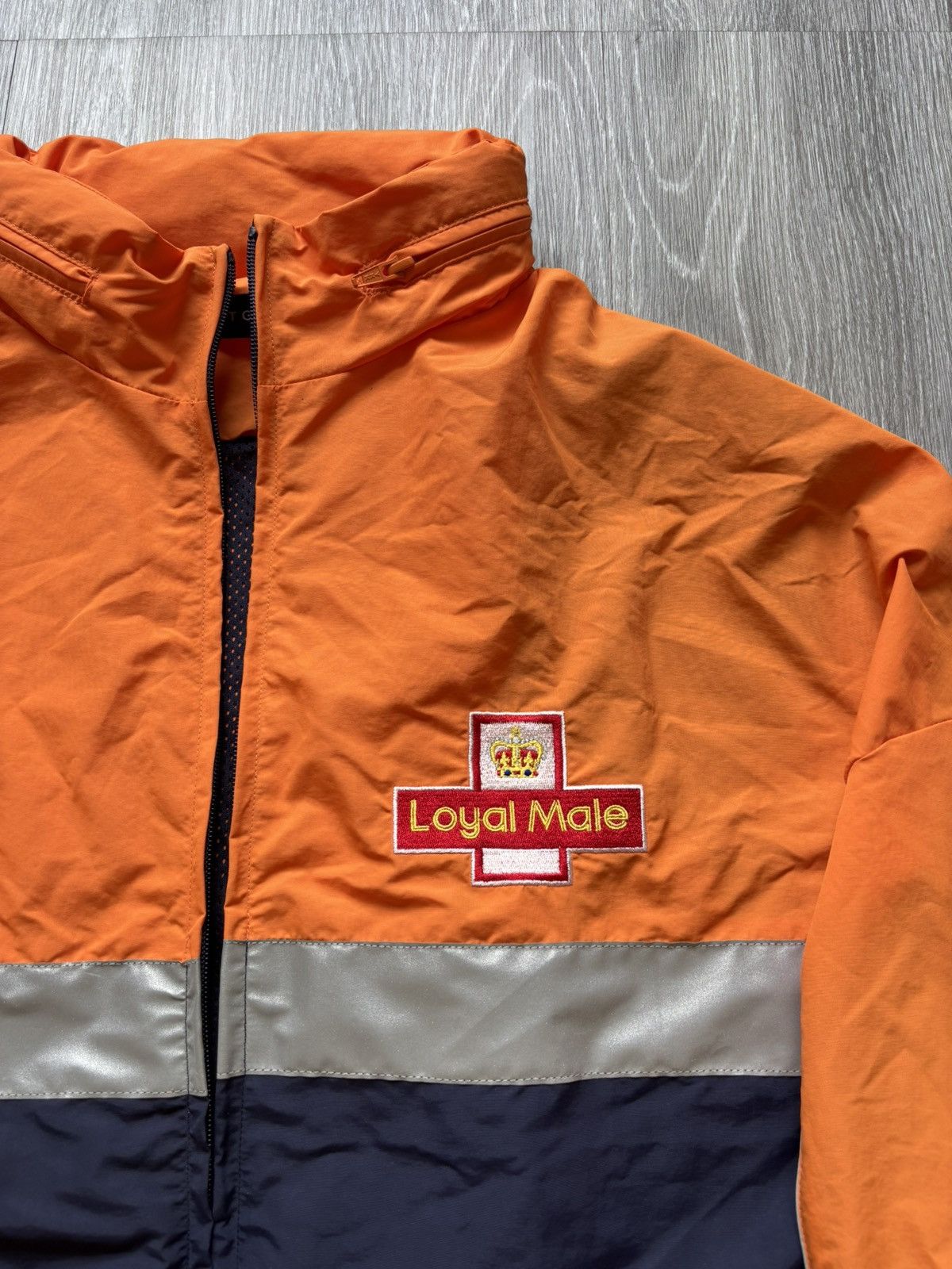 PROJECT G/R Project G/R Orange Upside Down Track Jacket Size US M / EU 48-50 / 2 - 6 Thumbnail