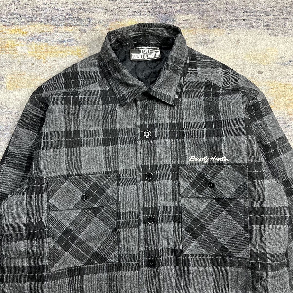 Bounty Hunter × Japanese Brand Bounty Hunter plaid outer shirt jacket Size US L / EU 52-54 / 3 - 2 Thumbnail