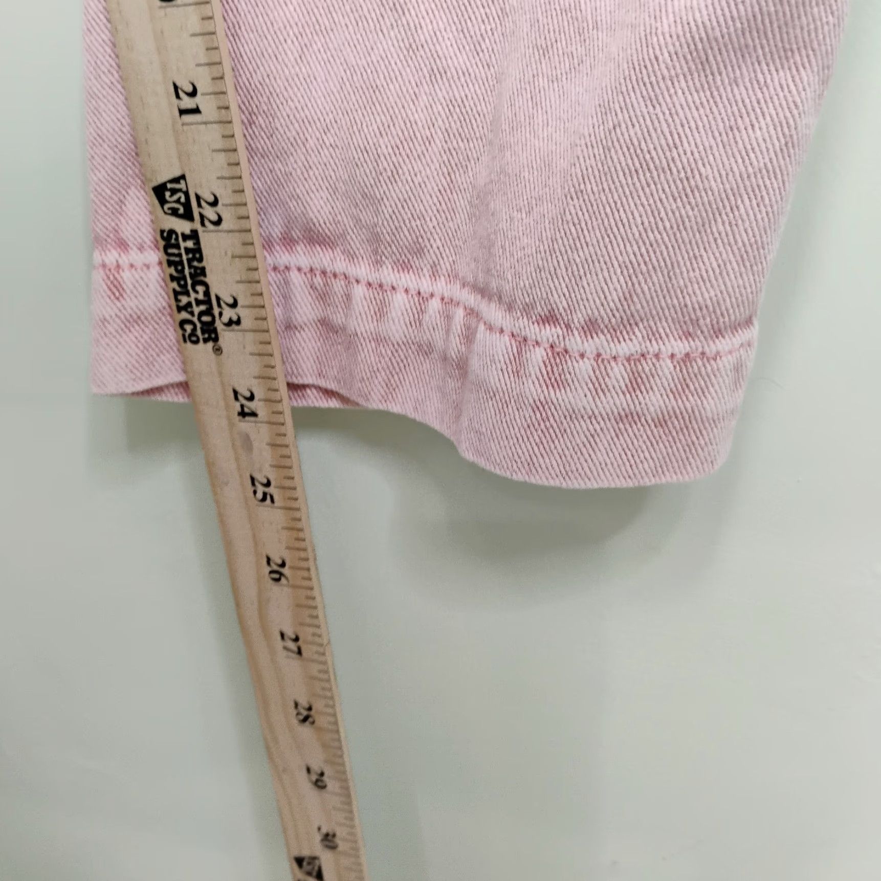 Vintage Signature 8 Coverall Jumpsuit Pink Denim Long Sleeve Button Up Large Women L One-Piece Jumpsuit Pockets Casual Spring Summer Fall Winter Vintage No Size L / US 10 / IT 46 - 6 Thumbnail