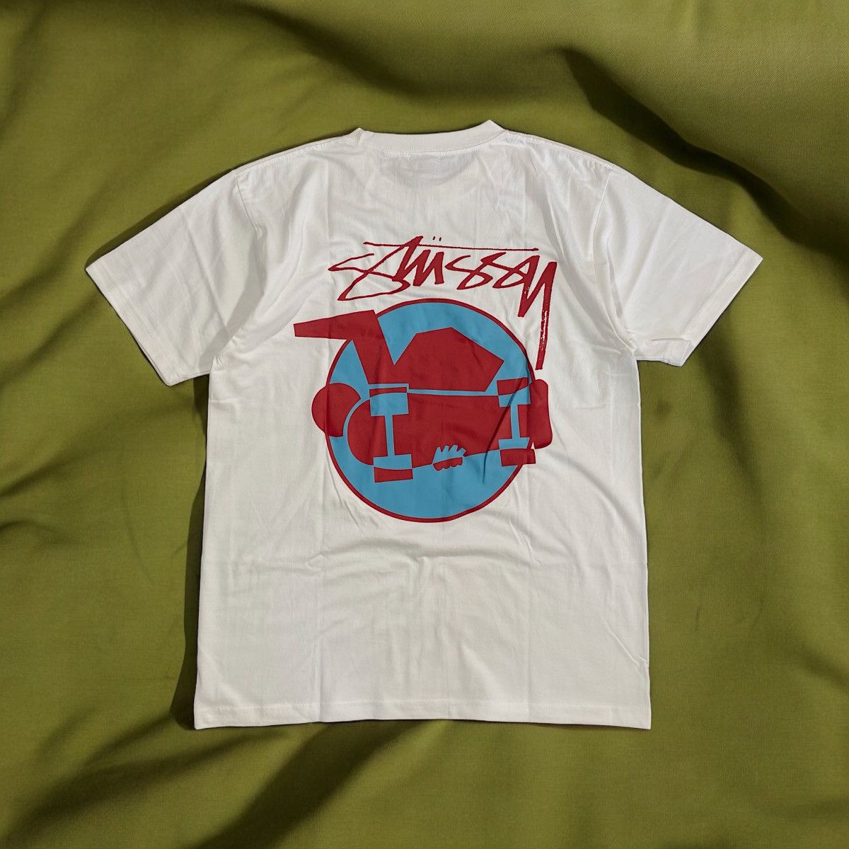 Stussy Skater Logo Tee Medium - Tops