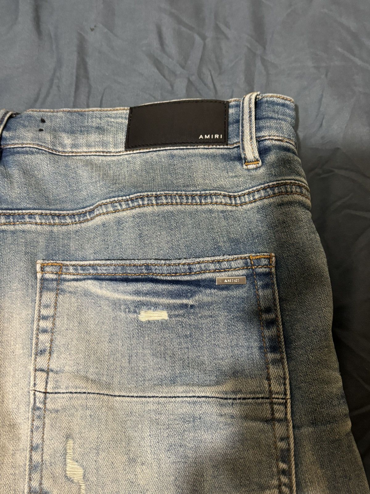 Amiri Amiri stack jeans Size US 33 - 1 Thumbnail