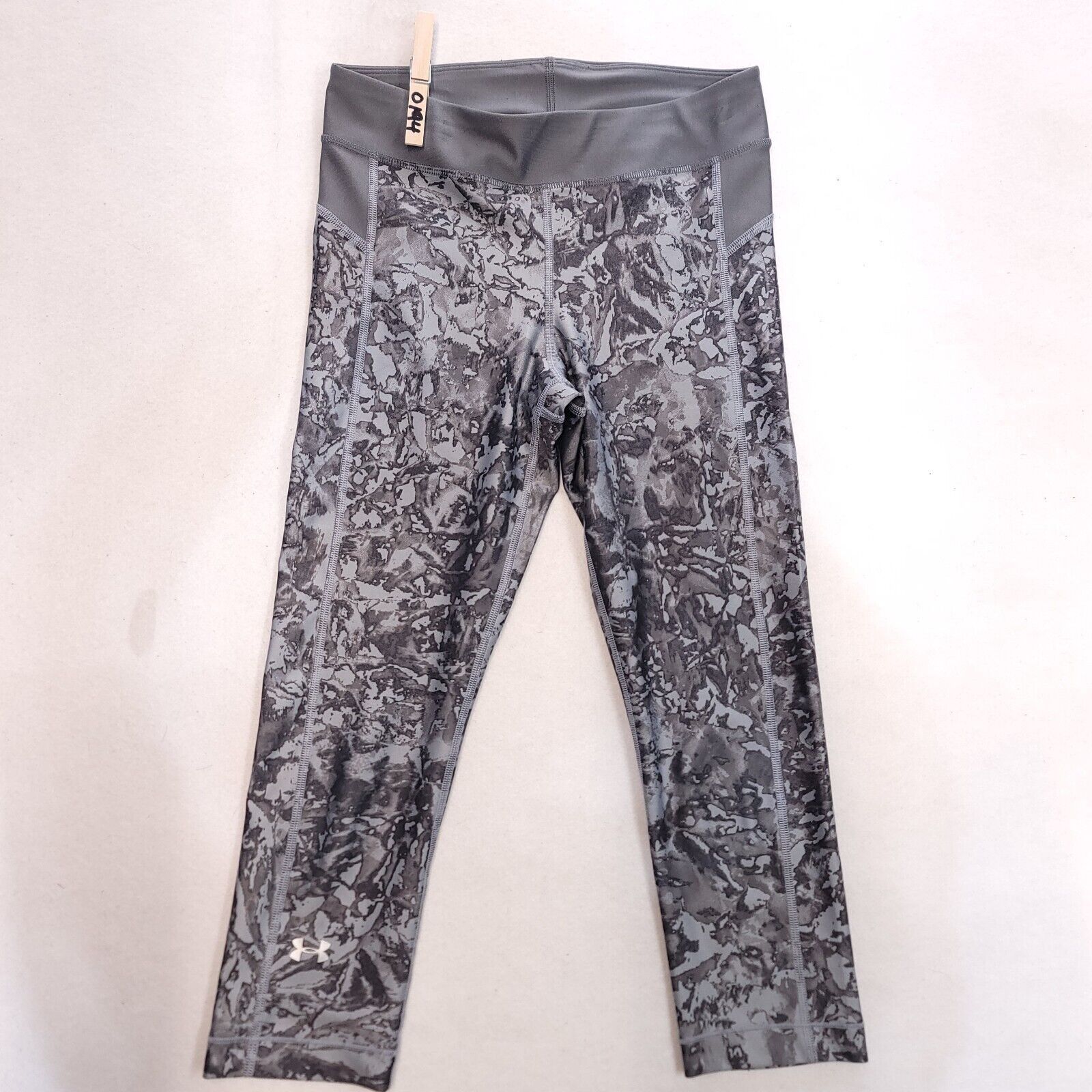Under Armour Under Armour Athletic Running Yoga Pants Womens Size S Gray Size 24" / US 00 / IT 34 - 2 Thumbnail