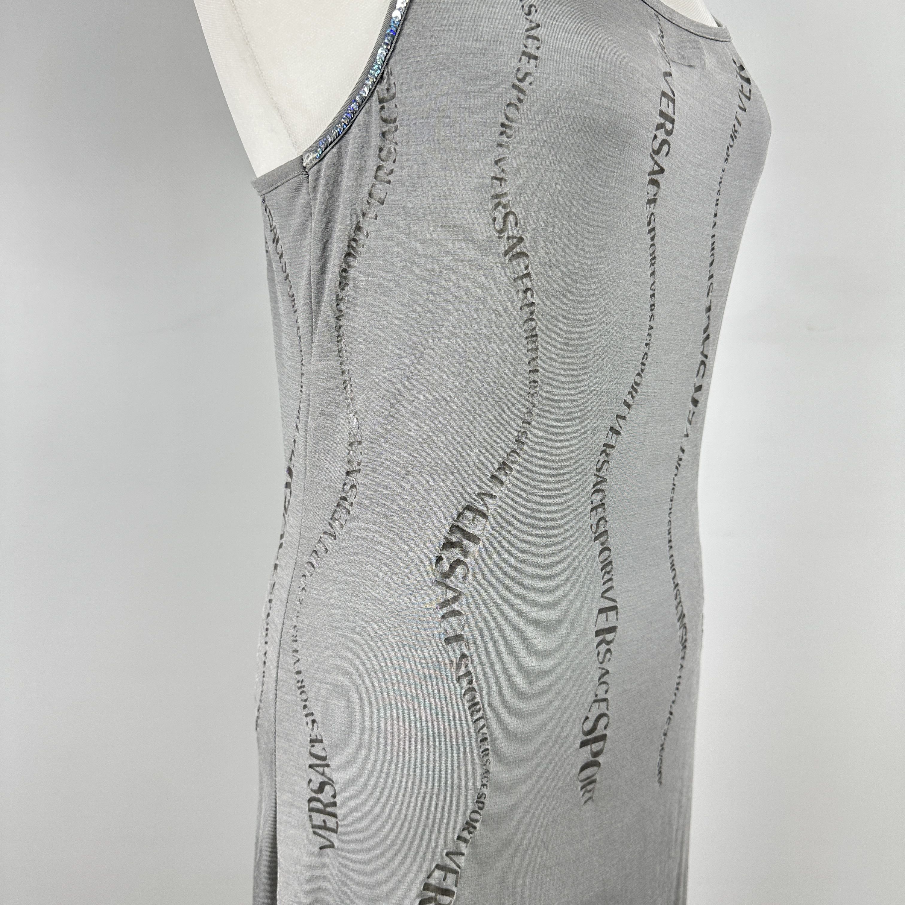 Versace Felpa VERSACE SPORT Logo Ondine – L Size L / US 10 / IT 46 - 8 Thumbnail