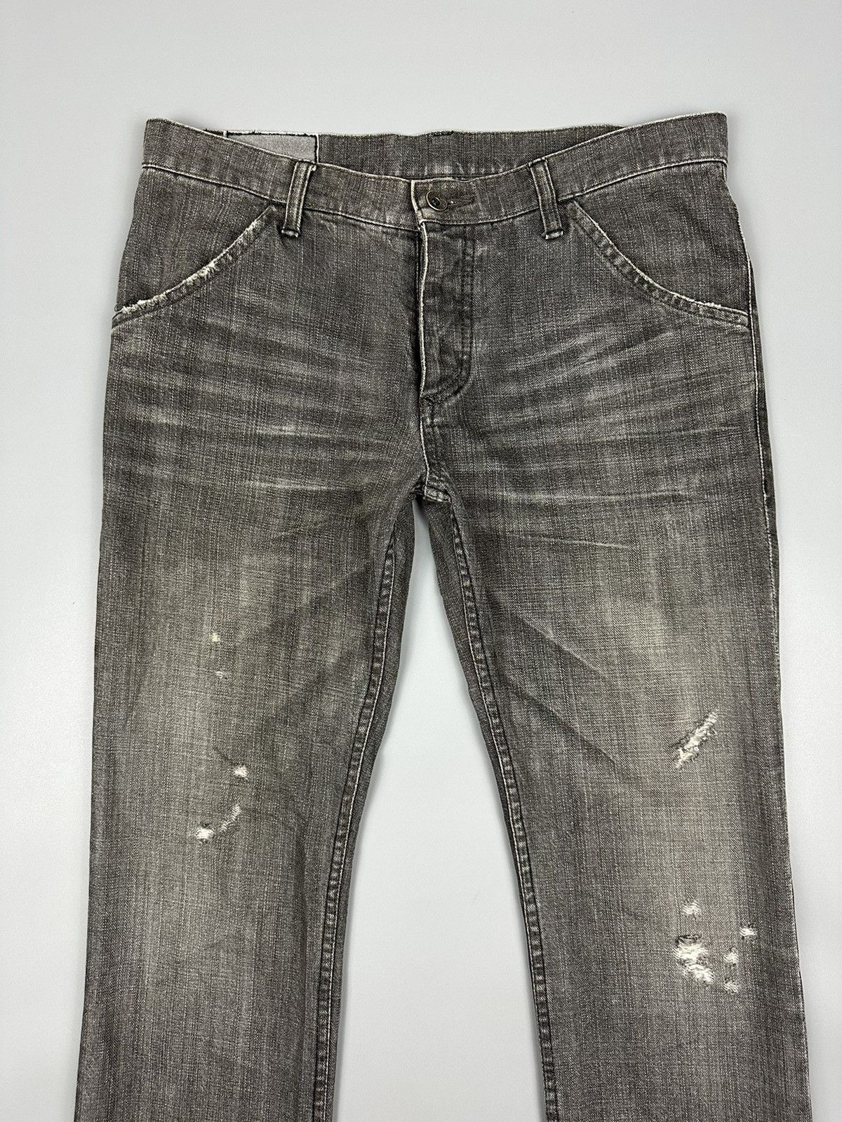 Attachment Distressed Attachment Grey Denim Size US 33 - 5 Thumbnail