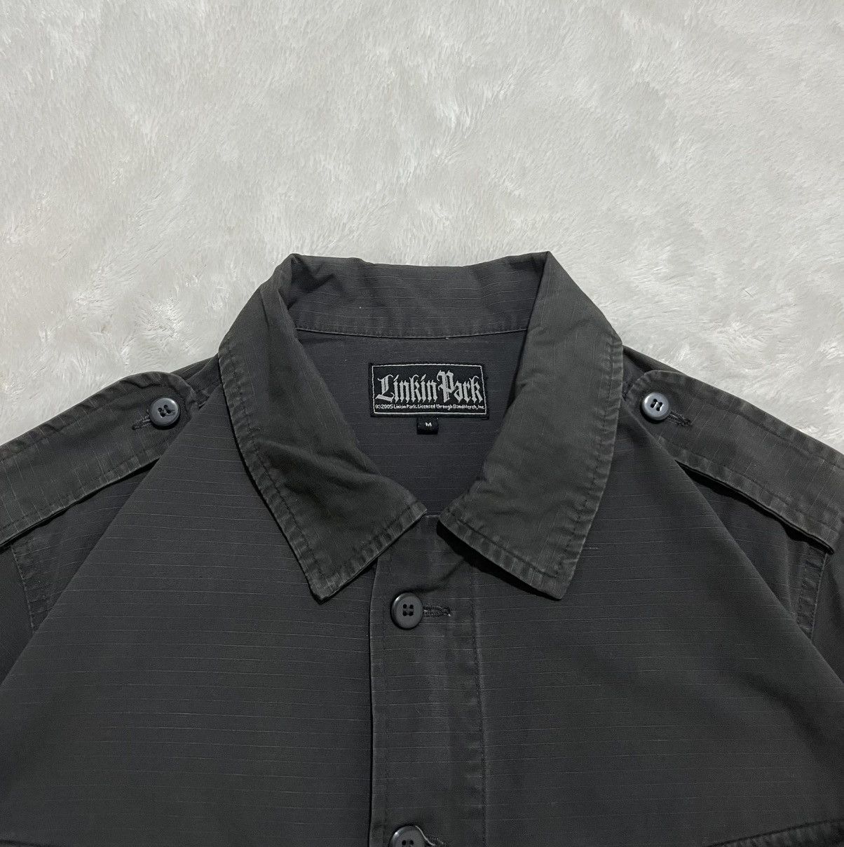 Other Vintage 2005 Linkin Park Military Field Jacket LP Rare Merch Size US M / EU 48-50 / 2 - 5 Thumbnail
