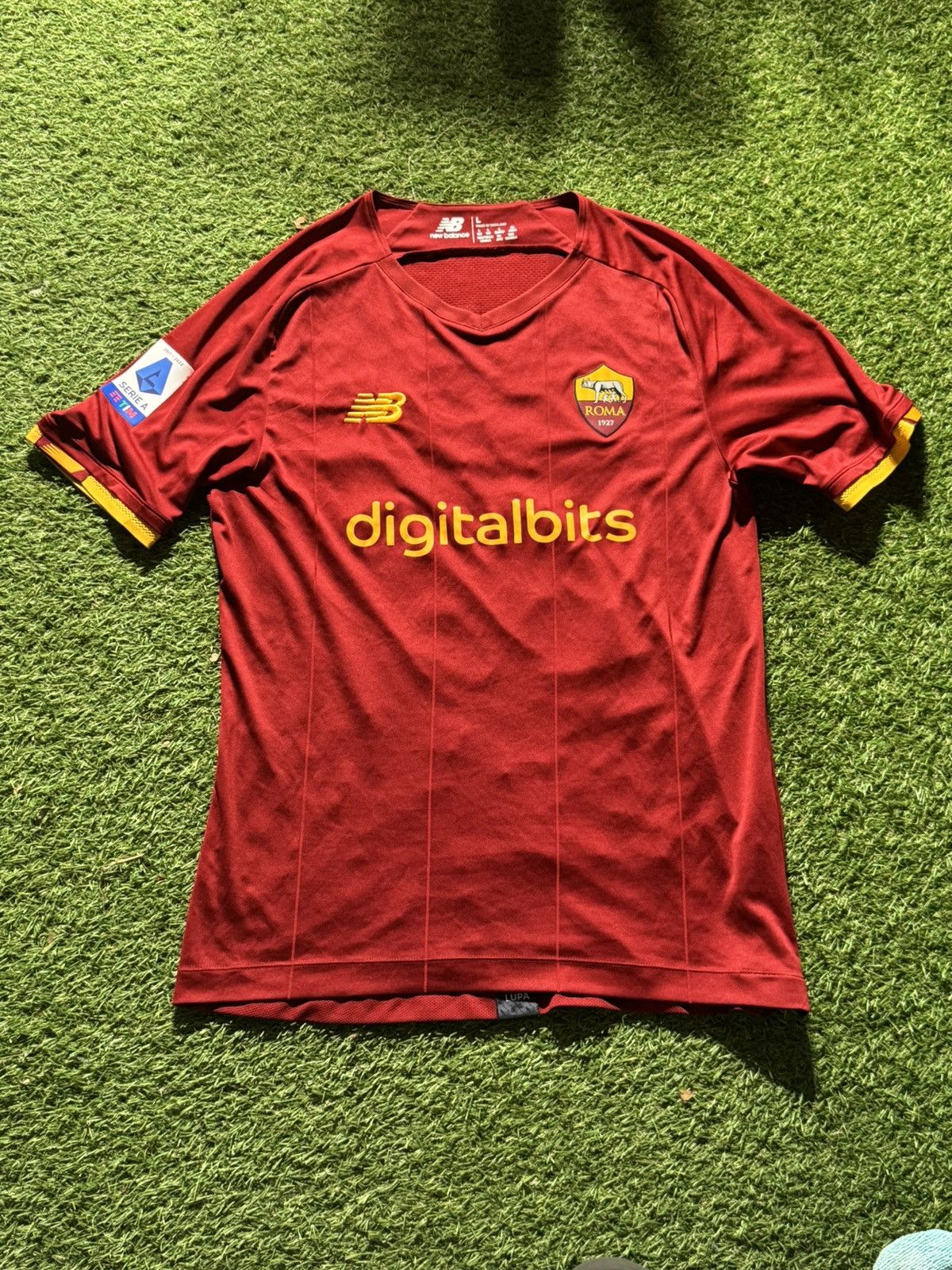 As Roma 21/22 Home Jersey Men’s L Spinazzola #37