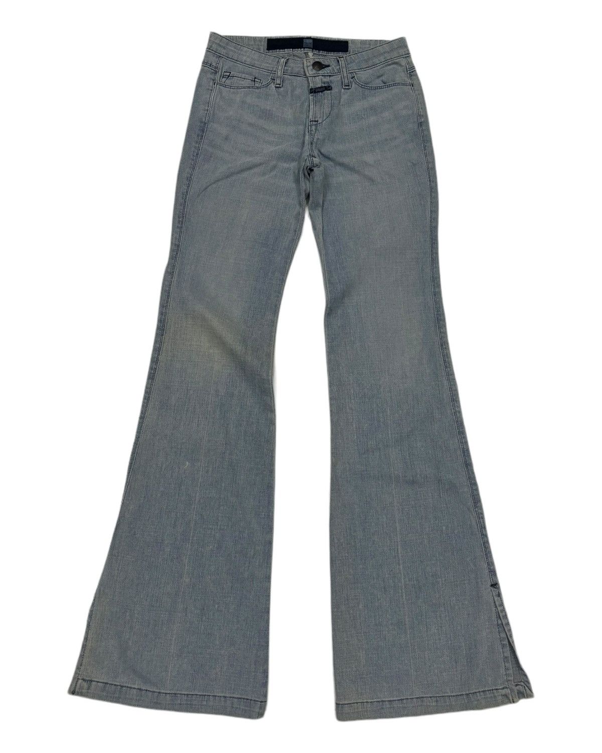 Marithe + Francois Girbaud MARITHE FRANCOIS GIRBAUD FLARE DENIM JEANS Size 25" / US 0 / IT 36 - 3 Thumbnail