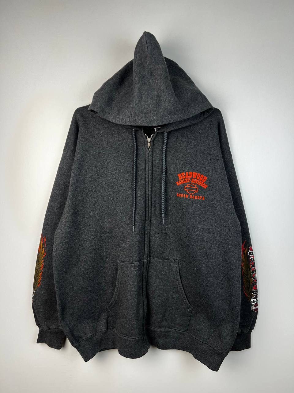 Harley Davidson × Vintage Harley Davidson motor cycles zip hoodie size M Size US M / EU 48-50 / 2 - 1 Thumbnail