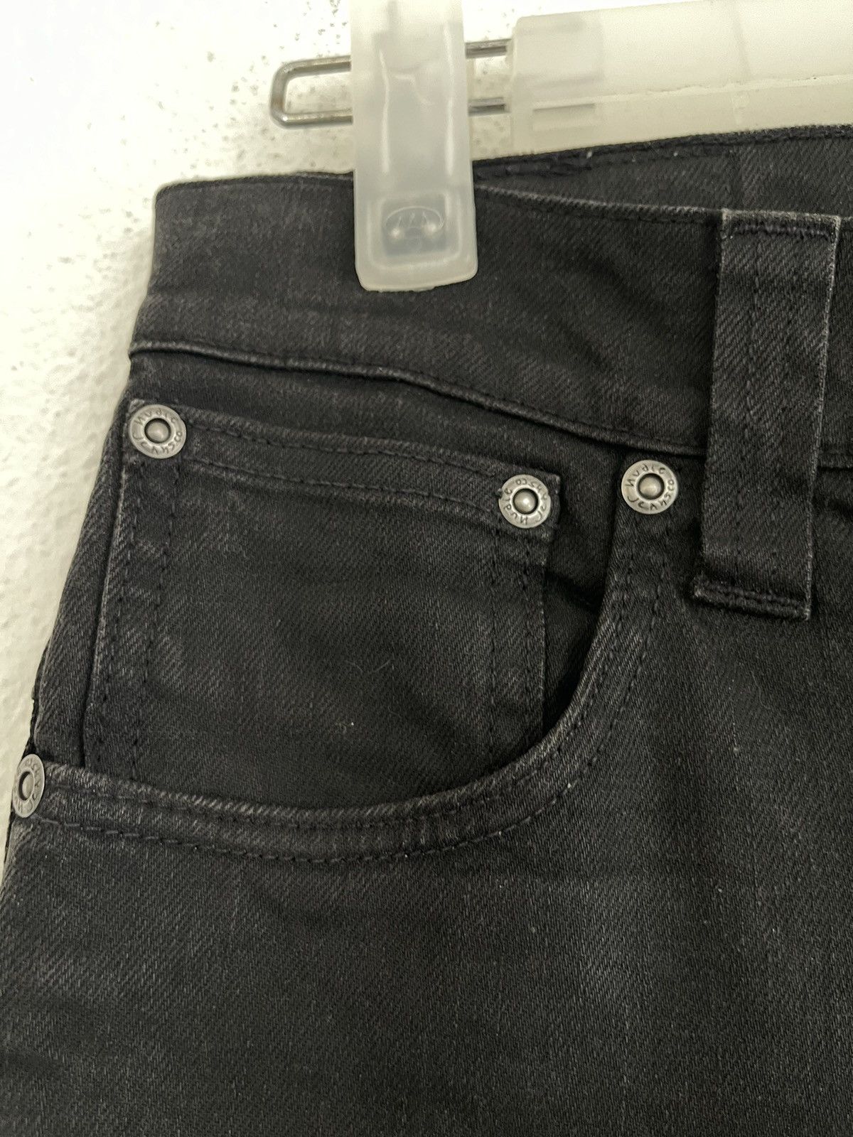 Nudie Jeans Nudie Jeans Thin Finn Dry Black Coated Size US 28 / EU 44 - 4 Thumbnail