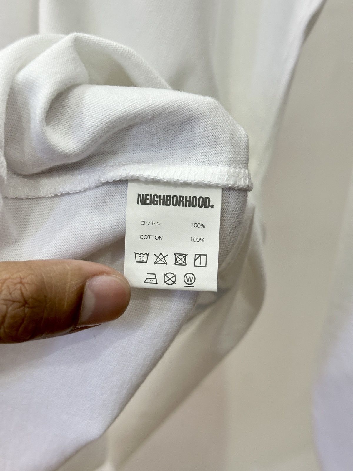 Neighborhood Neighborhood X John Mayers LS tee "White" - L Size US L / EU 52-54 / 3 - 5 Thumbnail