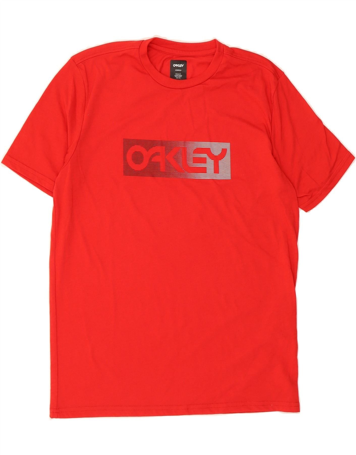 Oakley Mens Graphic T-Shirt Top Medium Red Polyester Size US M / EU 48-50 / 2 - 1 Thumbnail
