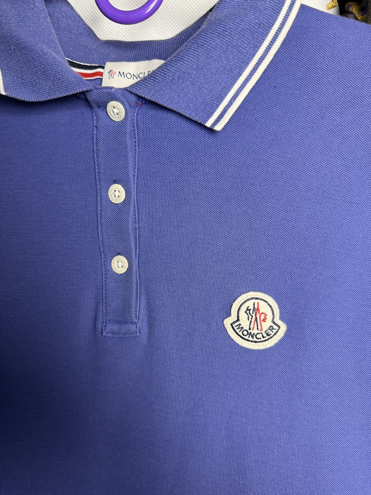 Moncler Moncler Tee T-Shirt Polo Maglia Size L / US 10 / IT 46 - 4 Thumbnail
