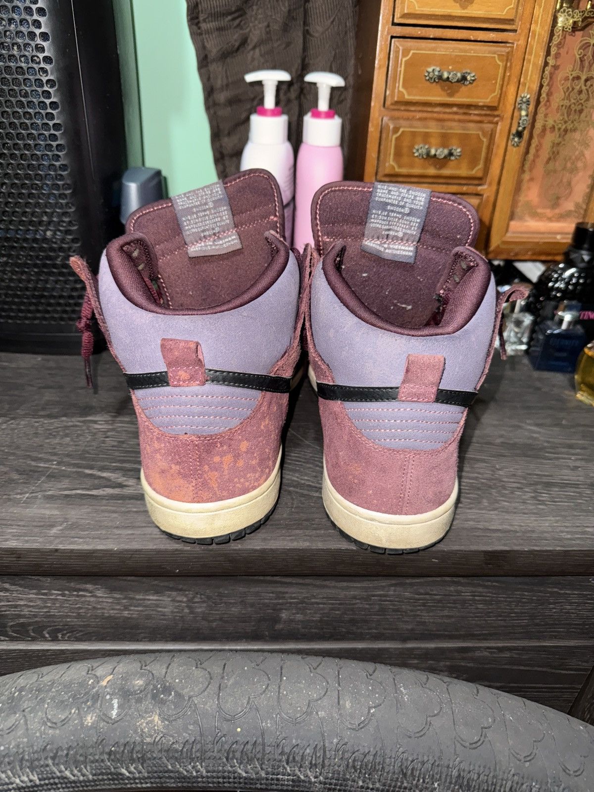 Nike Nike SB High Pro Sb Dp Burgandy Size US 8 / EU 41 - 4 Thumbnail