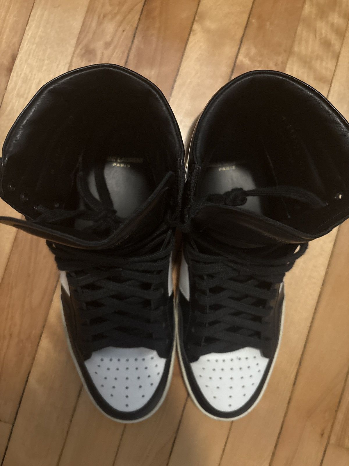 Saint Laurent Paris Saint Laurent Paris SL 10 black leather sneakers Size US 9 / EU 42 - 9 Thumbnail