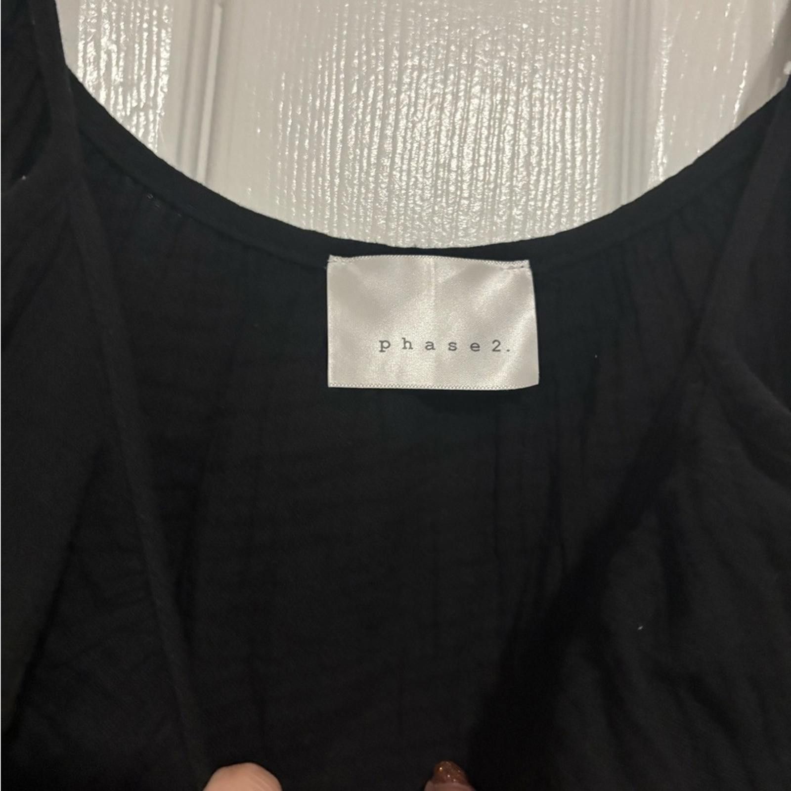 Other Chic Black Women's Camisole Size L / US 10 / IT 46 - 3 Thumbnail
