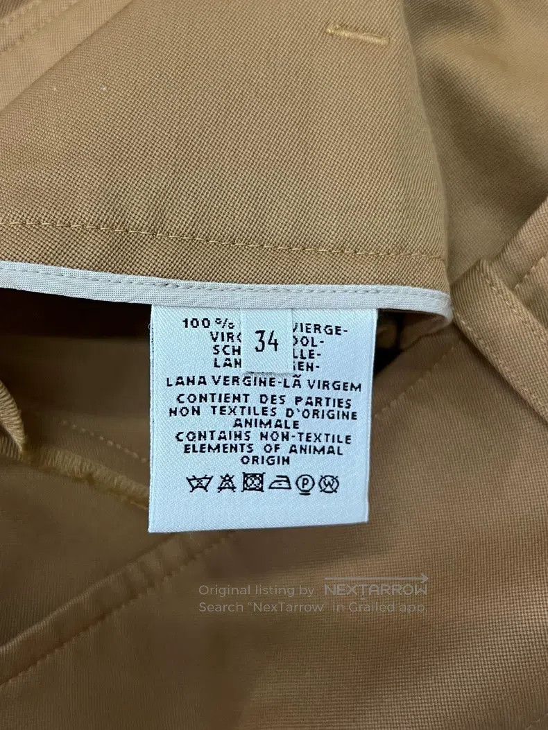 Hermes Hermes Brown side button design short shorts Size 42" / US 20 - 5 Thumbnail