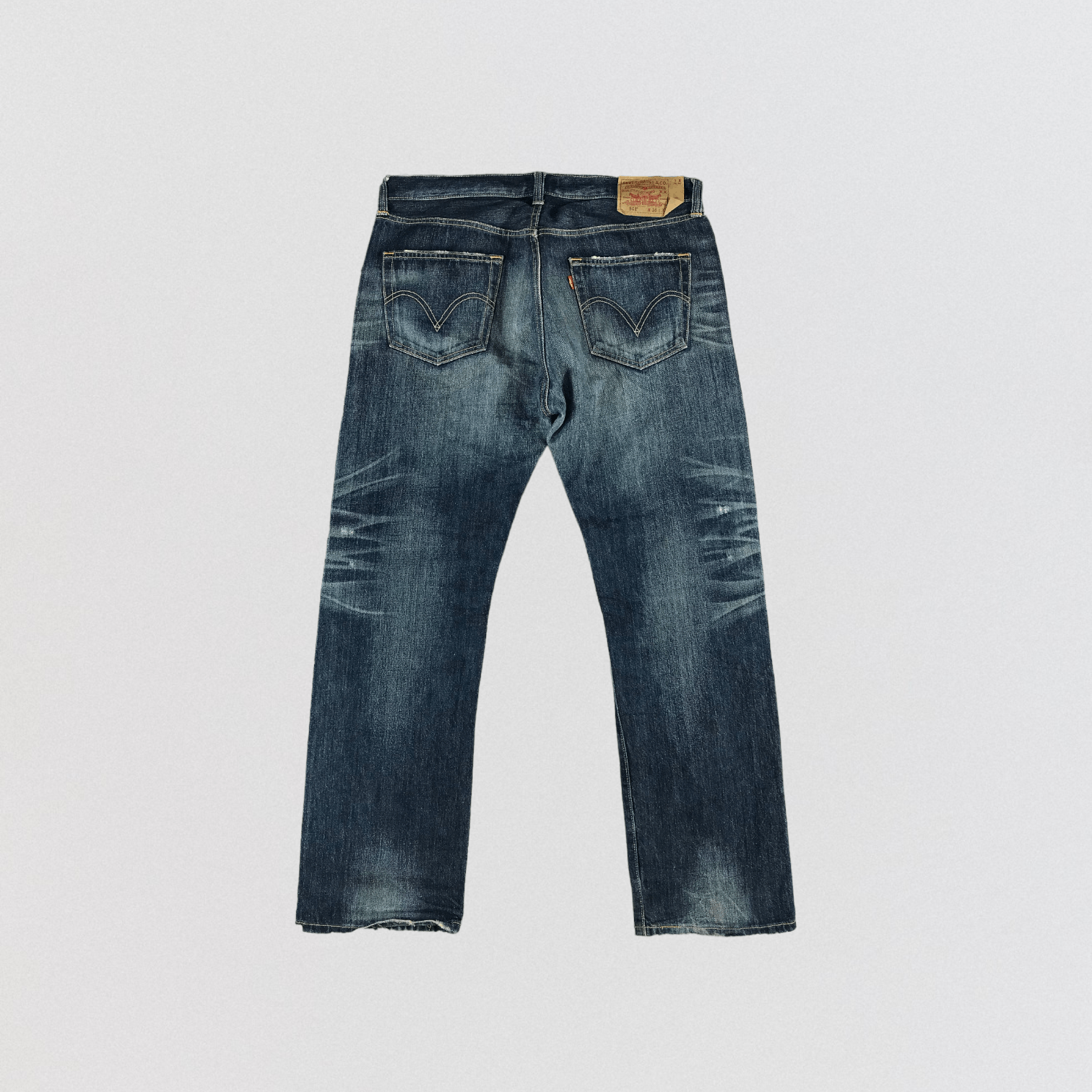 Levi's × Vintage Vintage Blue Wash Levis 501 Jeans-JM2919 Size US 39 - 2 Thumbnail