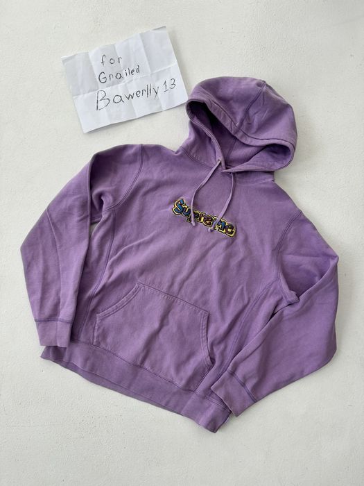 Supreme gonz hotsell hoodie purple