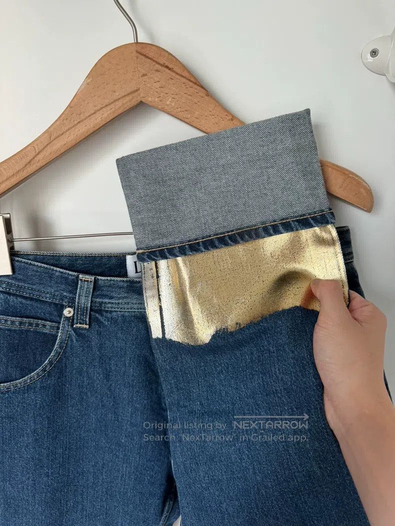 Loewe Loewe Embellished Turn-up Denim Pants Size 32" / US 10 / IT 46 - 5 Thumbnail