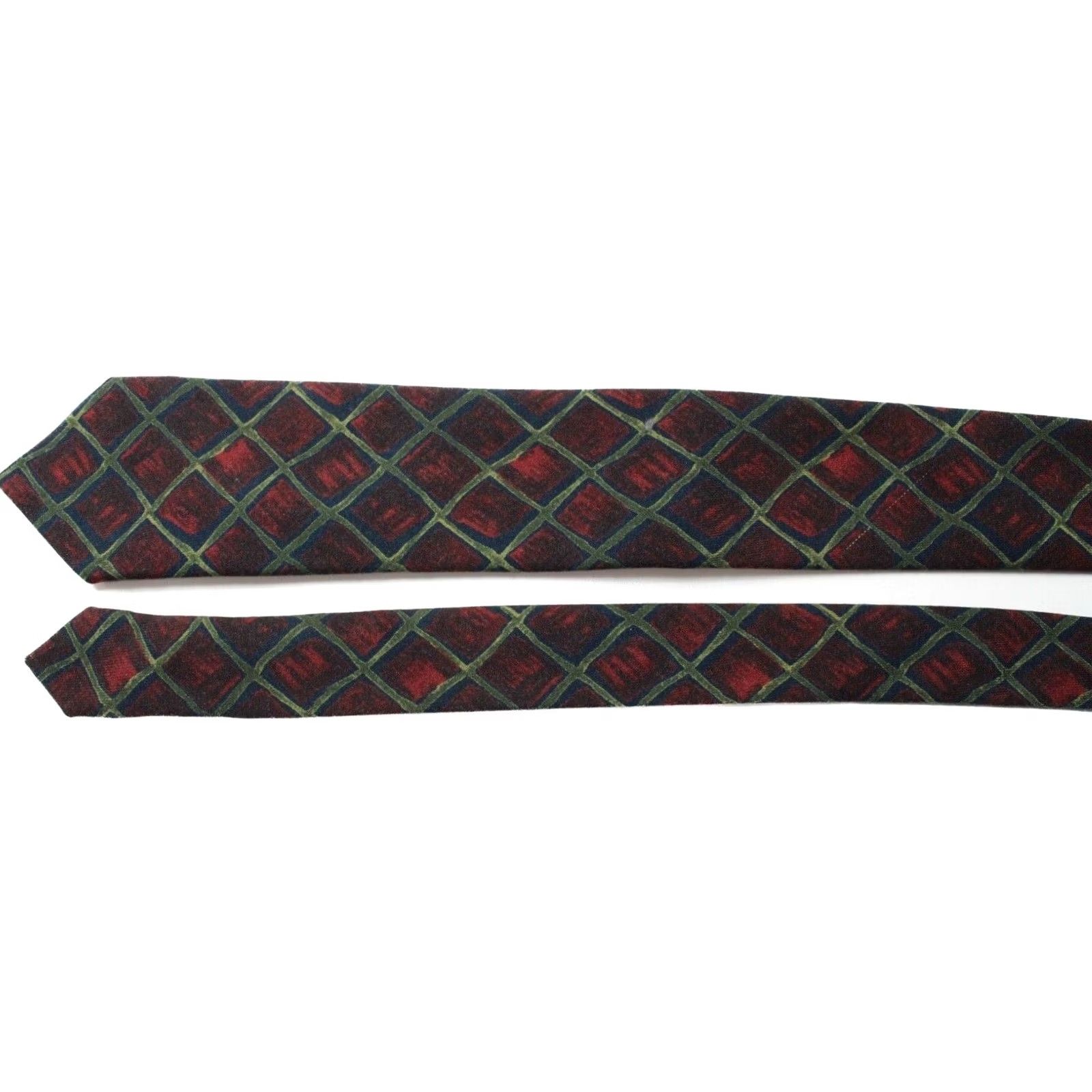 Suitsupply SUITSUPPLY Tie Men's ONE SIZE Wool Patterned Formal Tied Pointed Multicoloured Patterned Classic Tie Mens Regular Size Weekday Business Formal Size ONE SIZE - 2 Thumbnail