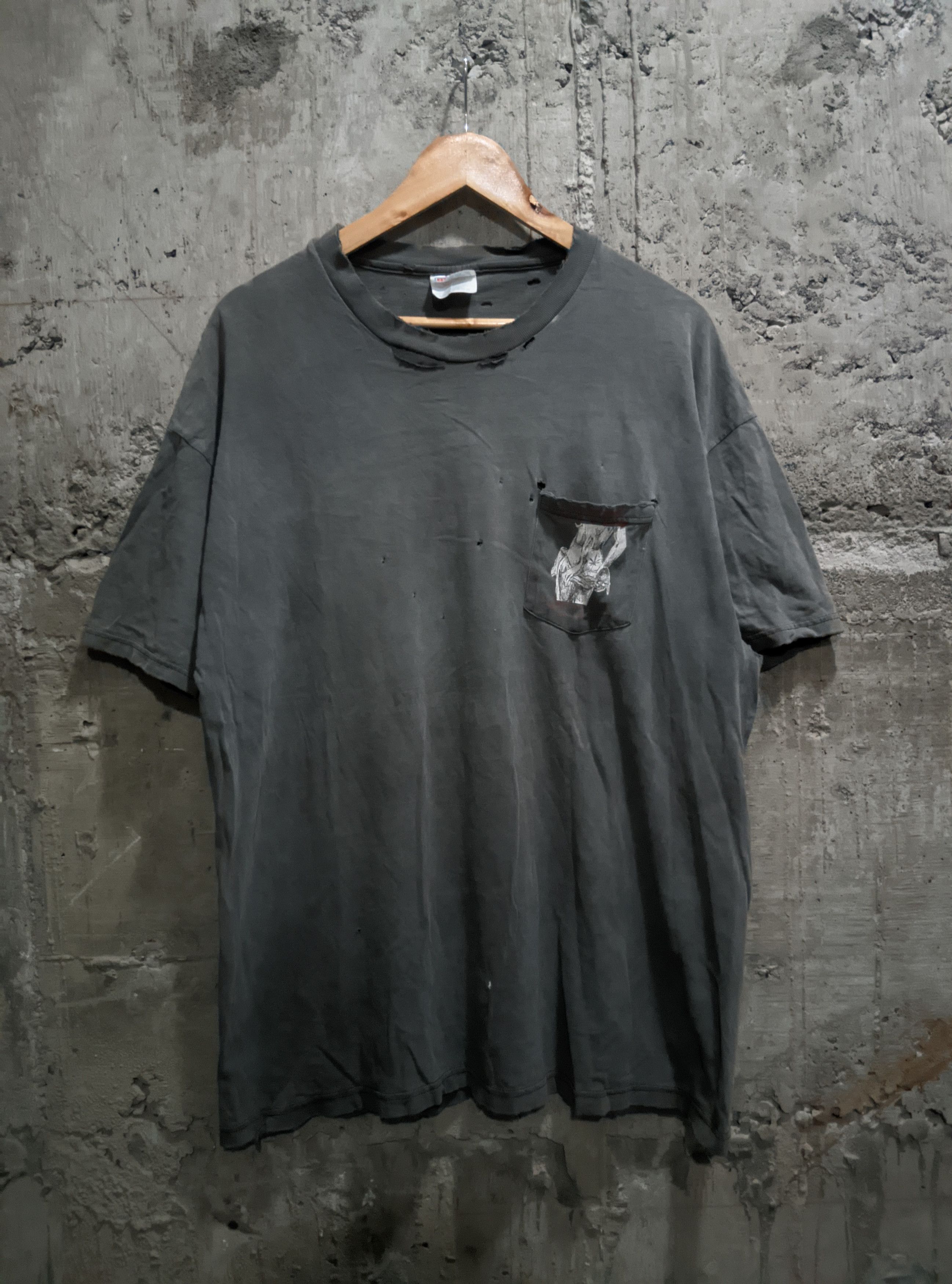 Harley Davidson Vintage 90s thrashed Harley Davidson hemp And hawg Size US XL / EU 56 / 4 - 1 Thumbnail