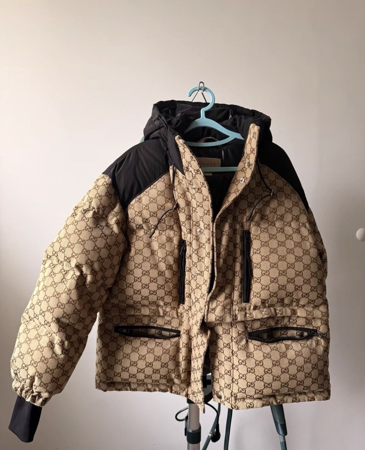 Gucci Gucci Allover Print Zip-Up Hooded Jacket J43 Size XS / US 0-2 / IT 36-38 - 1 Thumbnail