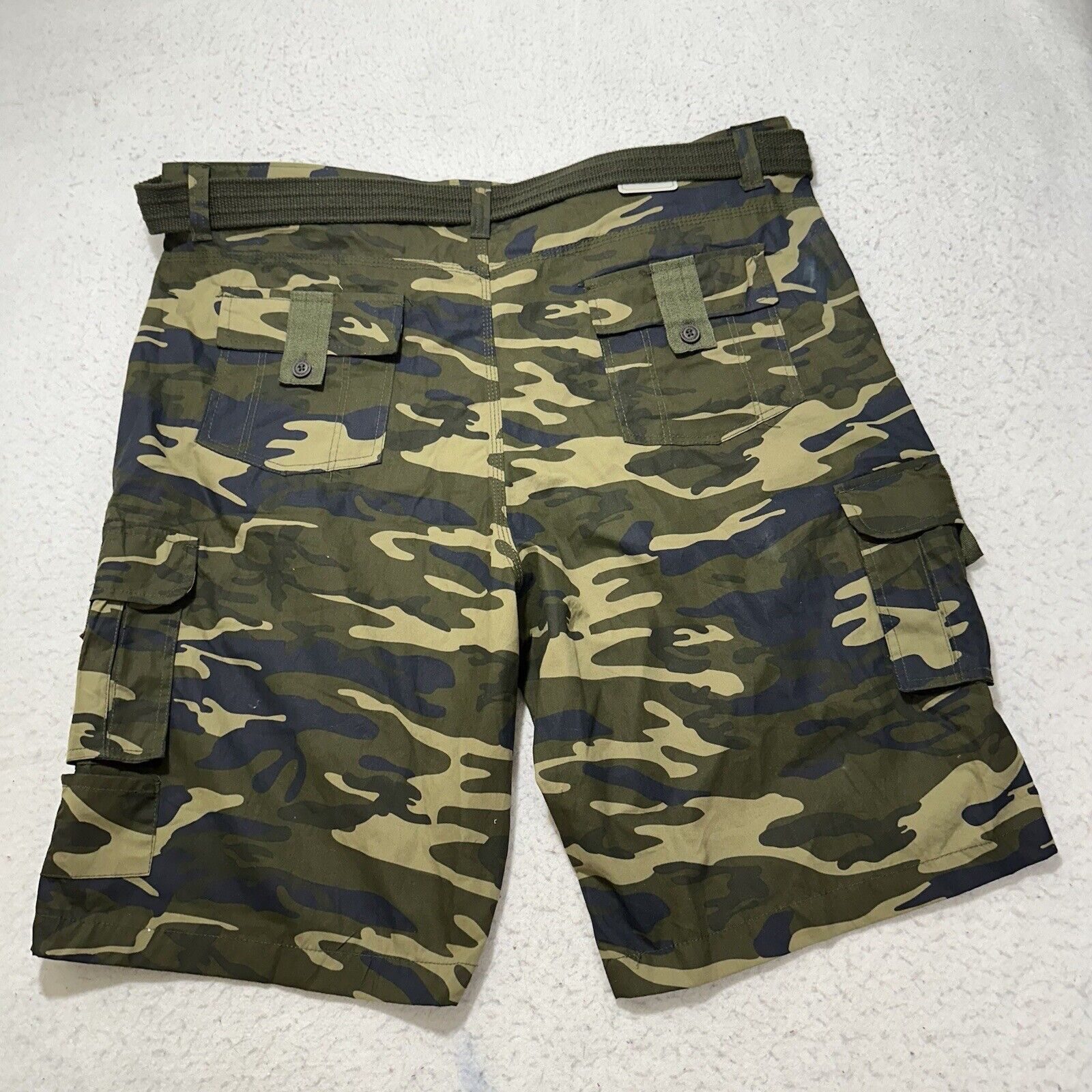 Alexander Julian Alexander Julian 44 Cargo Shorts 11.5" Inseam Green Camo Size US 44 / EU 60 - 7 Thumbnail