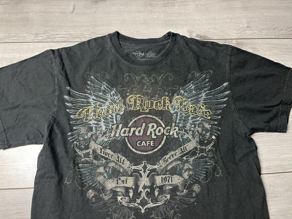Affliction Hard Rock Cafe Tshirt Hamburg Affliction size Large Size US L / EU 52-54 / 3 - 3 Thumbnail