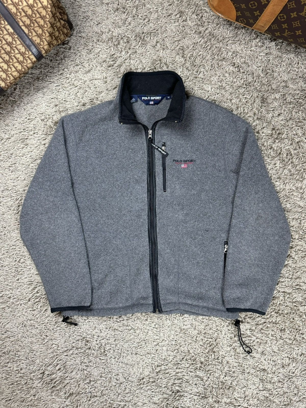 Polo Ralph Lauren Zip fleece Polo Spory Ralph Lauren original old money item Size US M / EU 48-50 / 2 - 1 Thumbnail