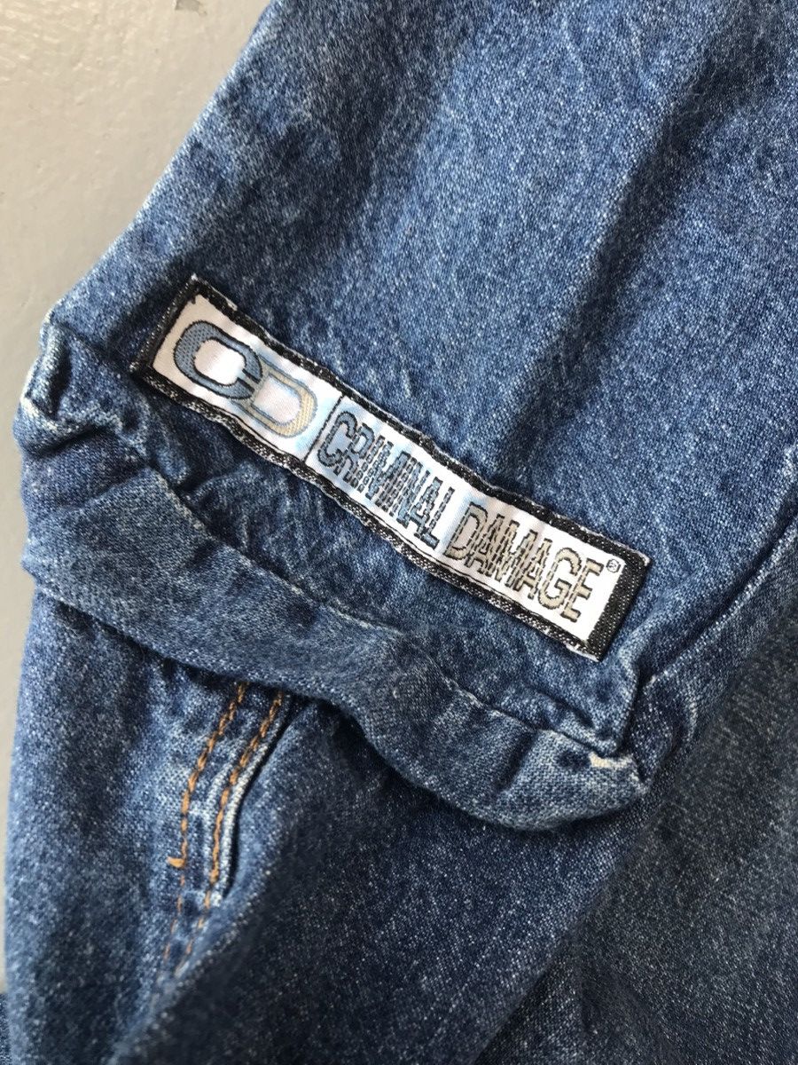 Criminal Damage × Vintage Crazy vintage criminal damage oversized bootcut denim Size US 30 / EU 46 - 6 Thumbnail
