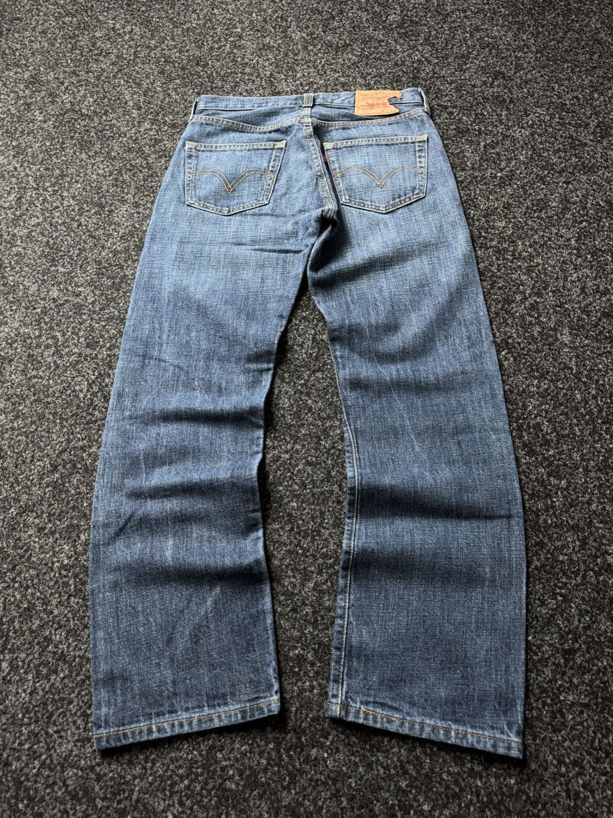 Levi's 00s Vintage Levi's 501 Western USA Straight Button Jeans Size US 32 / EU 48 - 7 Thumbnail