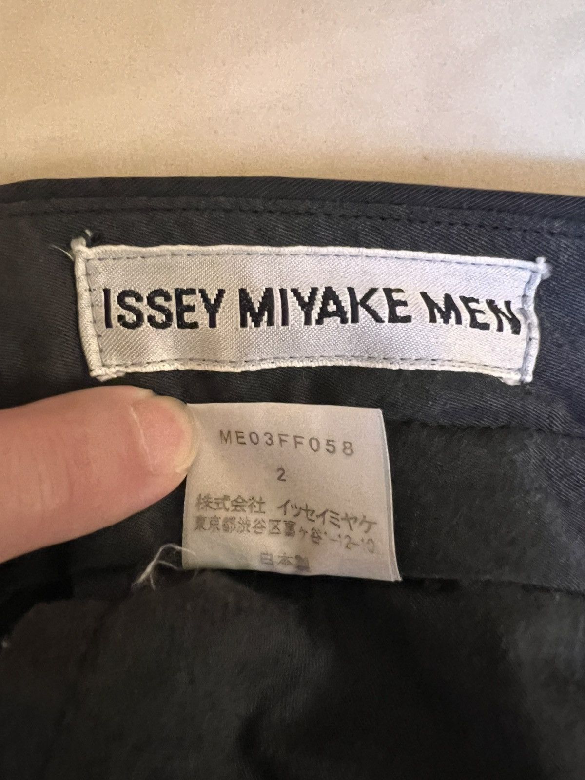 Issey Miyake Issey Miyake Men AW2000 Cargo Pants Size US 30 / EU 46 - 3 Thumbnail
