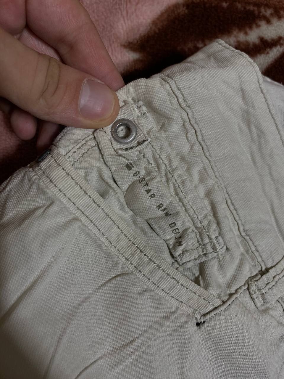 G-Star × Japanese Brand × Vintage Vintage G Star raw jeans double knee rare cargo pants Size US 26 / EU 42 - 15 Thumbnail