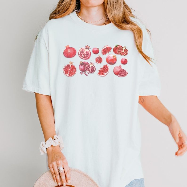 Designer Pomegranate Baby Tee Size M / US 6-8 / IT 42-44 - 1 Thumbnail