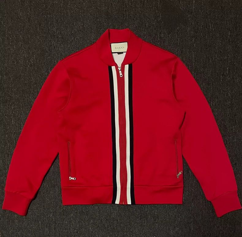 Gucci GucciRed baseball shirt jacket 2503-Nextarrow Size US M / EU 48-50 / 2 - 1 Thumbnail