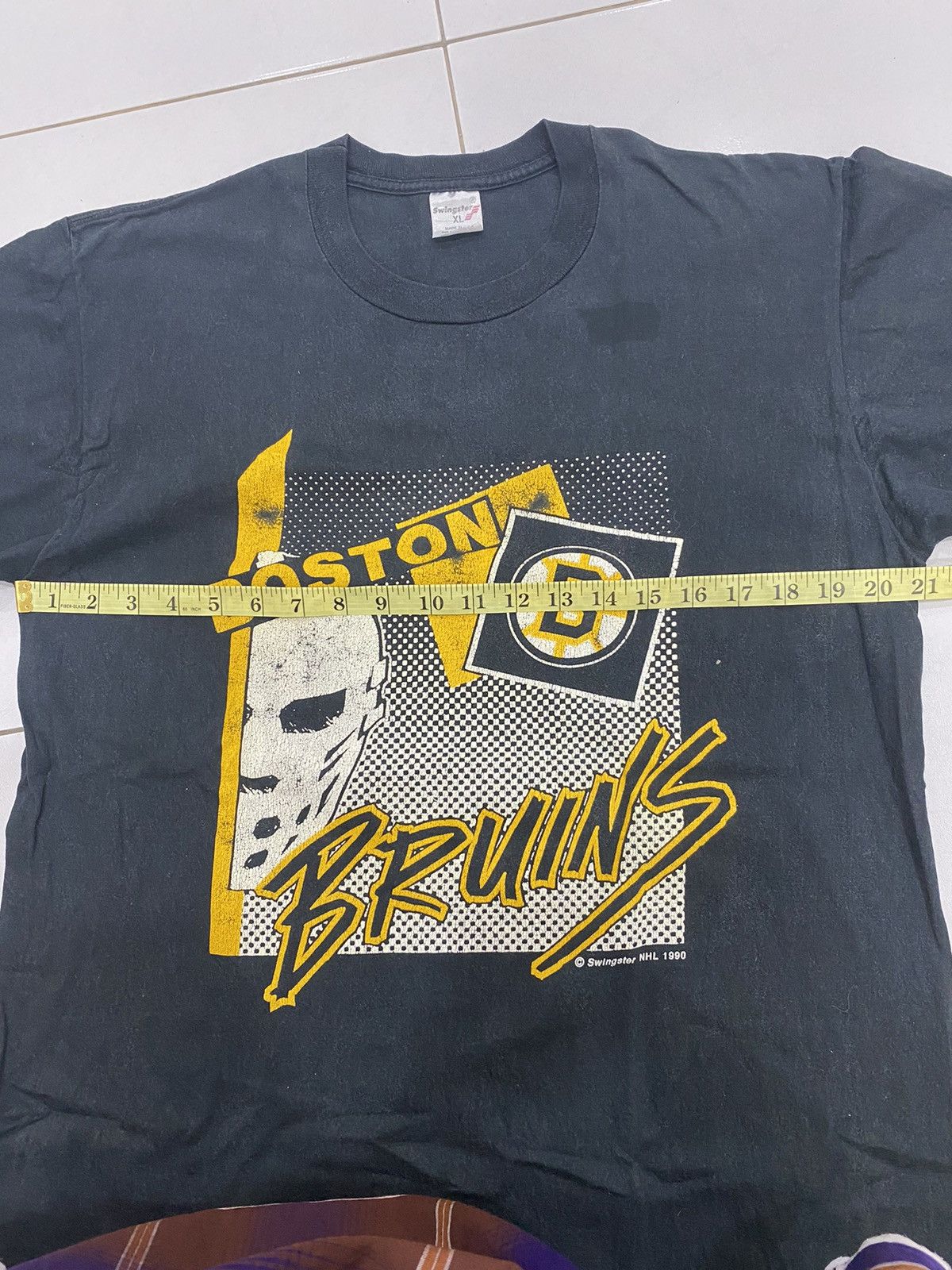 NHL Vintage 90s Boston Bruins NHL Tees Size L Size US L / EU 52-54 / 3 - 6 Thumbnail