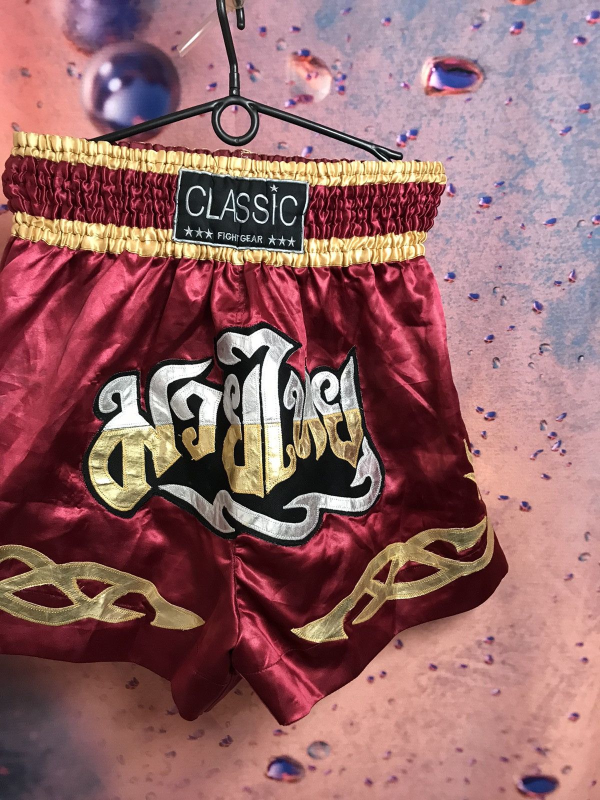 Vintage Vintage Thai boxing MMA fight shorts Size US 34 / EU 50 - 2 Thumbnail