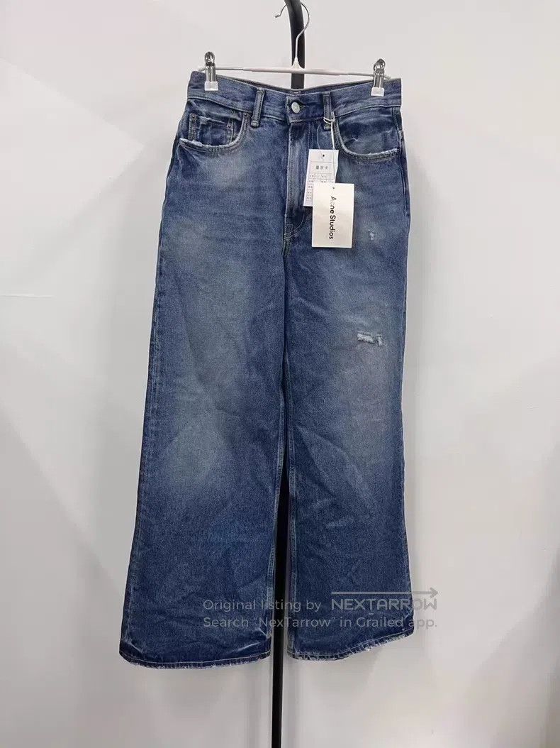 Acne Studios Acne Studios Cleanfit Flared Heavy Retro High Waist Wide L Size 30" / US 8 / IT 44 - 1 Thumbnail