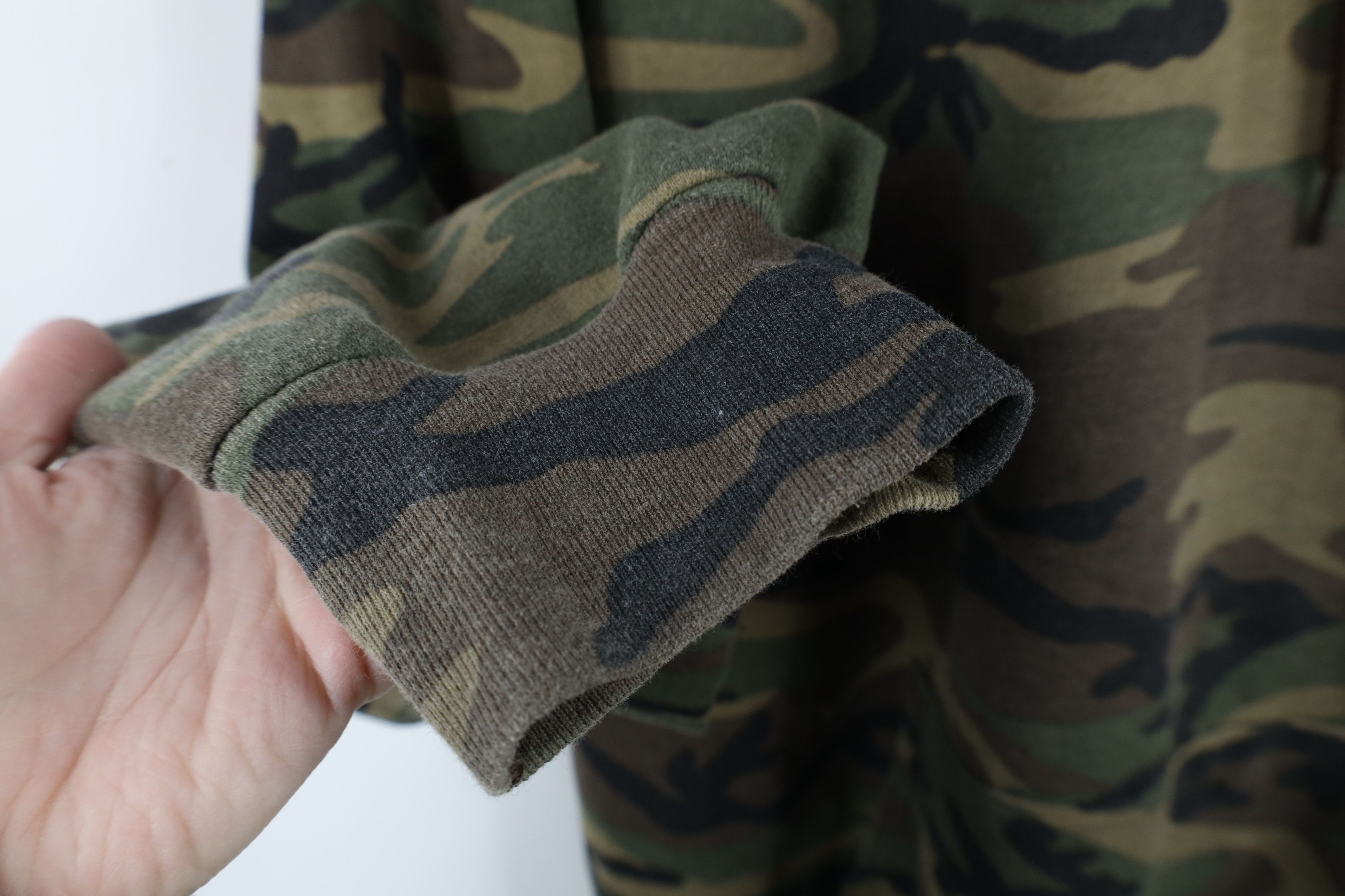 Vintage Vintage 90s Y2K Streetwear Camouflage Hoodie Sweatshirt Size US XXL / EU 58 / 5 - 6 Thumbnail